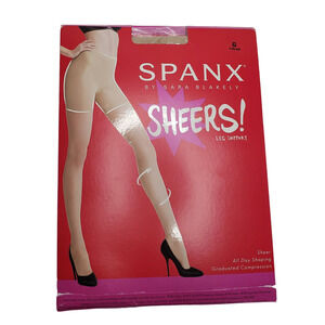 NEW Spanx‎ Sheers All Day Shaping G In The Buff Nude NIP